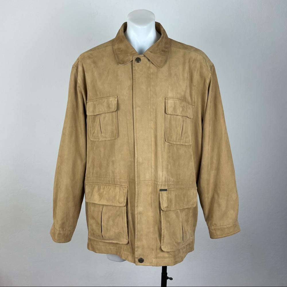 Weatherproof Microsuede Jacket
